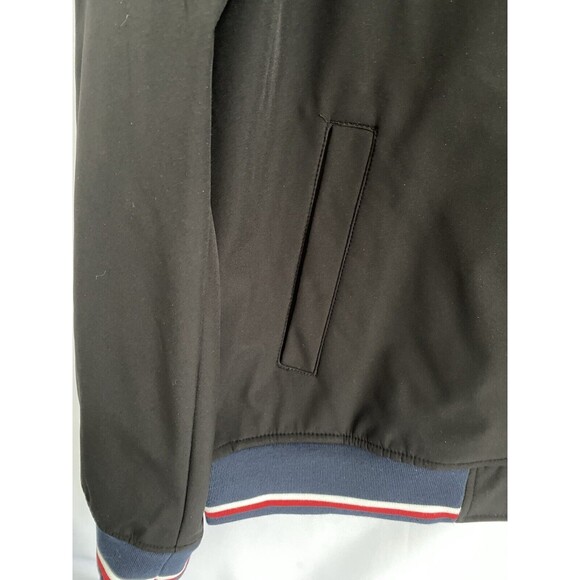 Men's Tommy Hilfiger Lightweight Jacket Black Size Large Full Zip NWT - Picture 4 of 8